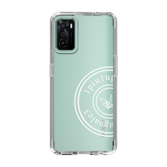 Slim Protection Case for OPPO A55s 5G［ 1PIU1UGUALE3 - crane - White ］