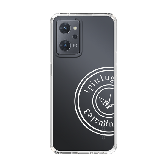Slim Protection Case for OPPO Reno7 A［ 1PIU1UGUALE3 - crane - White ］