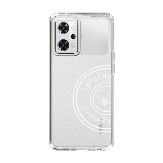 Slim Protection Case for OPPO Reno9 A［ 1PIU1UGUALE3 - crane - White ］