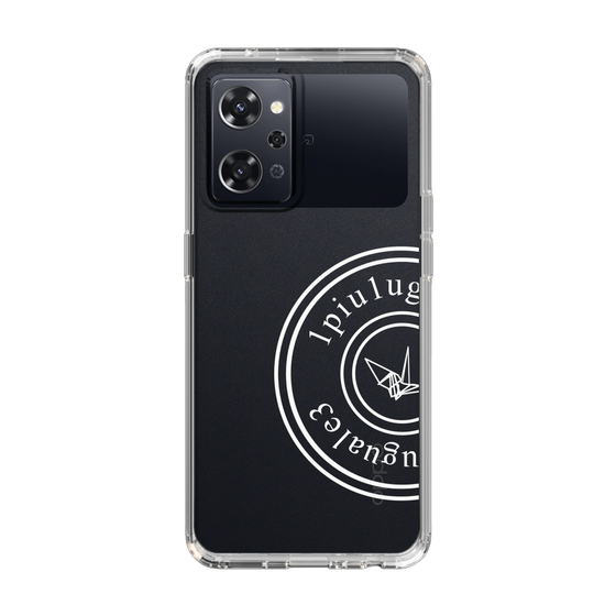 Slim Protection Case for OPPO Reno9 A［ 1PIU1UGUALE3 - crane - White ］