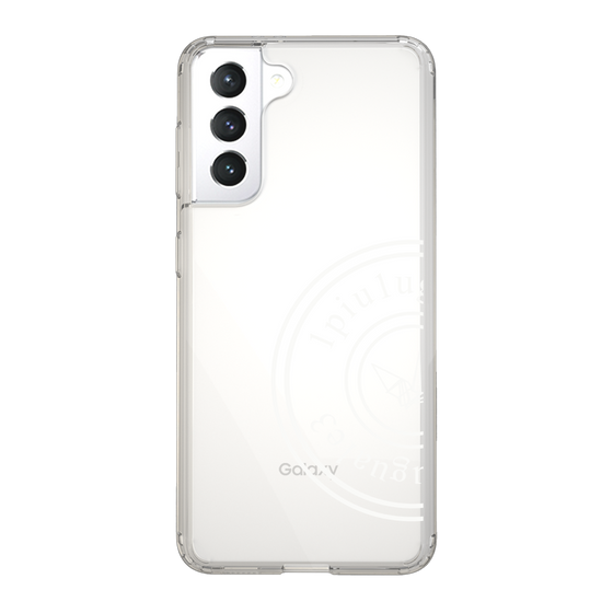Slim Protection Case for Samsung Galaxy S21 5G［ 1PIU1UGUALE3 - crane - White ］