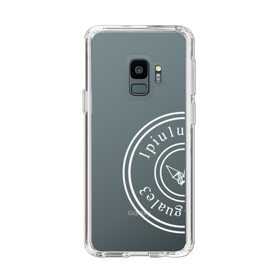 Slim Protection Case for Samsung Galaxy S9［ 1PIU1UGUALE3 - crane - White ］