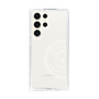 Slim Protection Case for Samsung Galaxy S23 Ultra［ 1PIU1UGUALE3 - crane - White ］