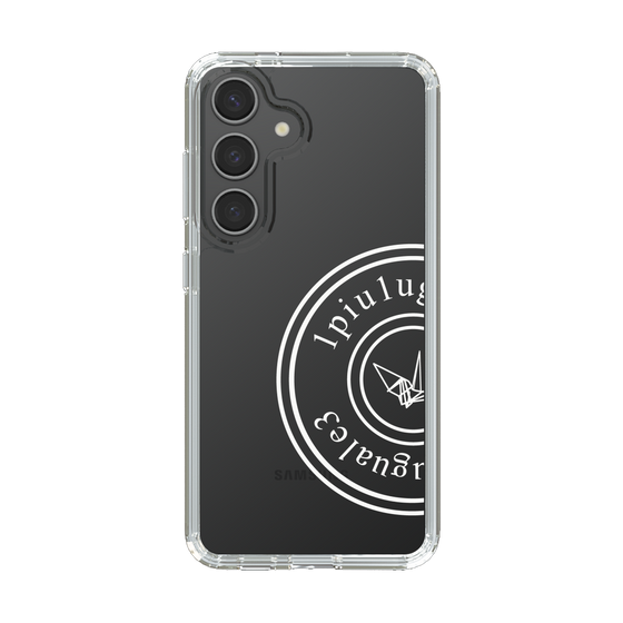 Slim Protection Case for Samsung Galaxy S24［ 1PIU1UGUALE3 - crane - White ］