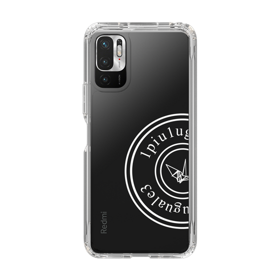 Slim Protection Case for Xiaomi Redmi Note10 JE［ 1PIU1UGUALE3 - crane - White ］