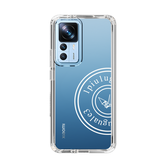 Slim Protection Case for Xiaomi 12T Pro［ 1PIU1UGUALE3 - crane - White ］