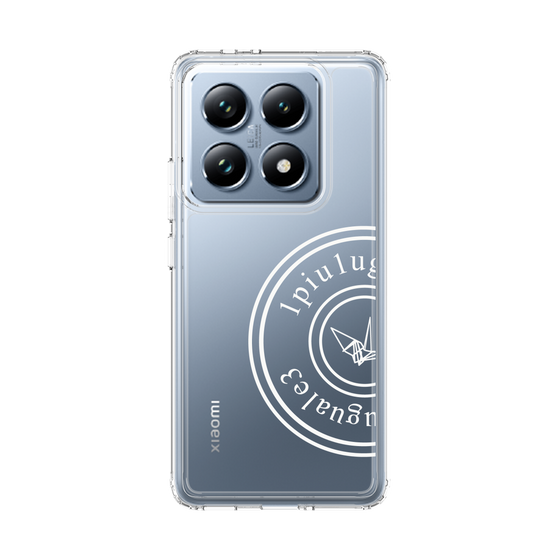Slim Protection Case［ 1PIU1UGUALE3 - crane - White ］