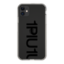 Slim Protection Case for Apple iPhone 11［ 1PIU1UGUALE3 - Logo Bold - Black ］