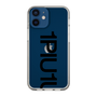 Slim Protection Case for Apple iPhone 12 mini［ 1PIU1UGUALE3 - Logo Bold - Black ］