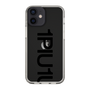 Slim Protection Case for Apple iPhone 12 mini［ 1PIU1UGUALE3 - Logo Bold - Black ］
