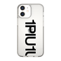 Slim Protection Case for Apple iPhone 12 mini［ 1PIU1UGUALE3 - Logo Bold - Black ］