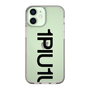 Slim Protection Case for Apple iPhone 12 mini［ 1PIU1UGUALE3 - Logo Bold - Black ］