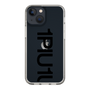 Slim Protection Case for Apple iPhone 13 mini［ 1PIU1UGUALE3 - Logo Bold - Black ］
