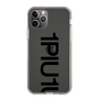 Slim Protection Case for Apple iPhone 11 Pro［ 1PIU1UGUALE3 - Logo Bold - Black ］