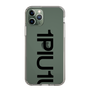 Slim Protection Case for Apple iPhone 11 Pro［ 1PIU1UGUALE3 - Logo Bold - Black ］