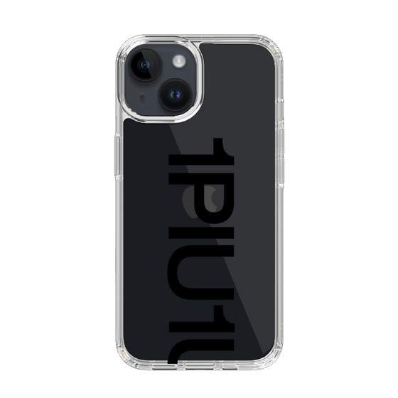 Slim Protection Case for Apple iPhone 14［ 1PIU1UGUALE3 - Logo Bold - Black ］