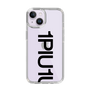 Slim Protection Case for Apple iPhone 14［ 1PIU1UGUALE3 - Logo Bold - Black ］