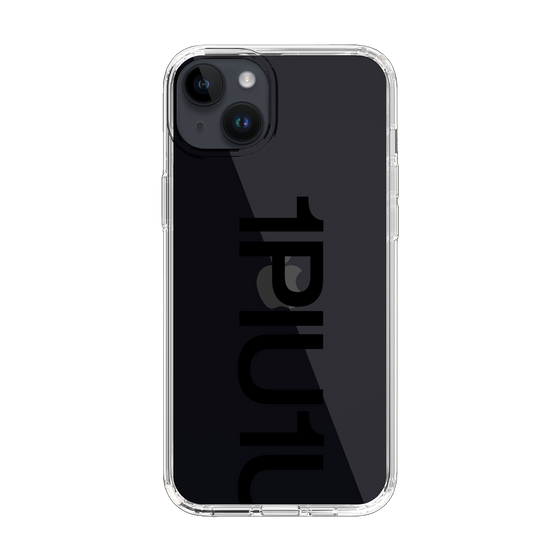 Slim Protection Case for Apple iPhone 14 Plus［ 1PIU1UGUALE3 - Logo Bold - Black ］