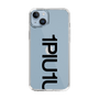 Slim Protection Case for Apple iPhone 14 Plus［ 1PIU1UGUALE3 - Logo Bold - Black ］