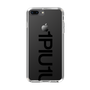 Slim Protection Case for Apple iPhone 8 Plus［ 1PIU1UGUALE3 - Logo Bold - Black ］