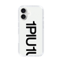 Slim Protection Case for Apple iPhone 16［ 1PIU1UGUALE3 - Logo Bold - Black ］
