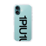 Slim Protection Case for Apple iPhone 16［ 1PIU1UGUALE3 - Logo Bold - Black ］