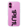 Slim Protection Case for Apple iPhone 16 Plus［ 1PIU1UGUALE3 - Logo Bold - Black ］