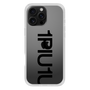 Slim Protection Case for Apple iPhone 16 Pro Max［ 1PIU1UGUALE3 - Logo Bold - Black ］