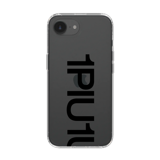 Slim Protection Case for Apple iPhone 16e［ 1PIU1UGUALE3 - Logo Bold - Black ］