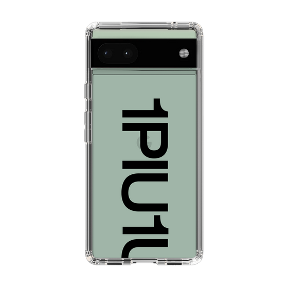 Slim Protection Case for Google Pixel 6a［ 1PIU1UGUALE3 - Logo Bold - Black ］