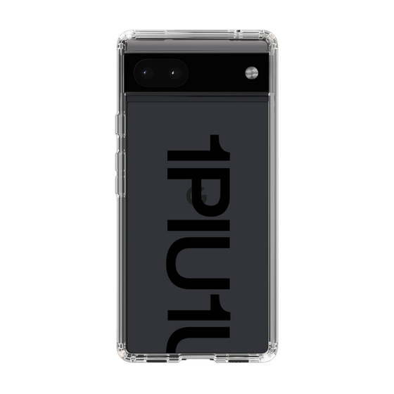 Slim Protection Case for Google Pixel 6a［ 1PIU1UGUALE3 - Logo Bold - Black ］