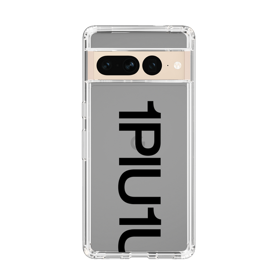 Slim Protection Case for Google Pixel 7 Pro［ 1PIU1UGUALE3 - Logo Bold - Black ］
