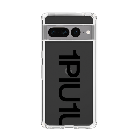 Slim Protection Case for Google Pixel 7 Pro［ 1PIU1UGUALE3 - Logo Bold - Black ］