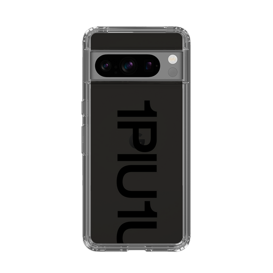 Slim Protection Case for Google Pixel 8 Pro［ 1PIU1UGUALE3 - Logo Bold - Black ］