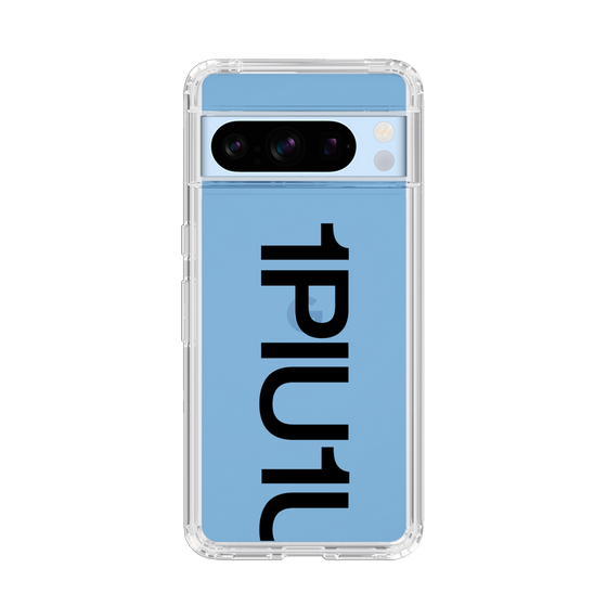 Slim Protection Case for Google Pixel 8 Pro［ 1PIU1UGUALE3 - Logo Bold - Black ］