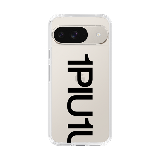 Slim Protection Case for Google Pixel 9［ 1PIU1UGUALE3 - Logo Bold - Black ］