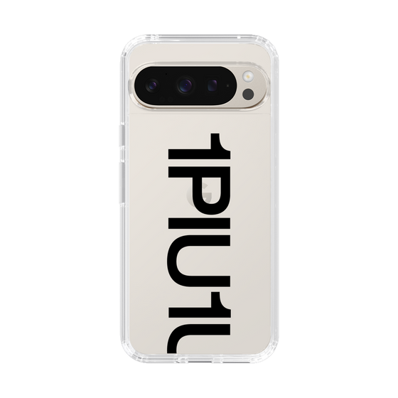 Slim Protection Case for Google Pixel 9 Pro［ 1PIU1UGUALE3 - Logo Bold - Black ］