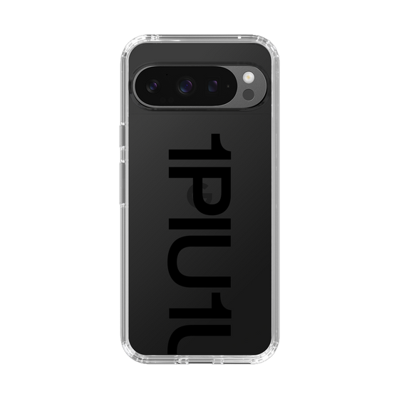 Slim Protection Case for Google Pixel 9 Pro［ 1PIU1UGUALE3 - Logo Bold - Black ］