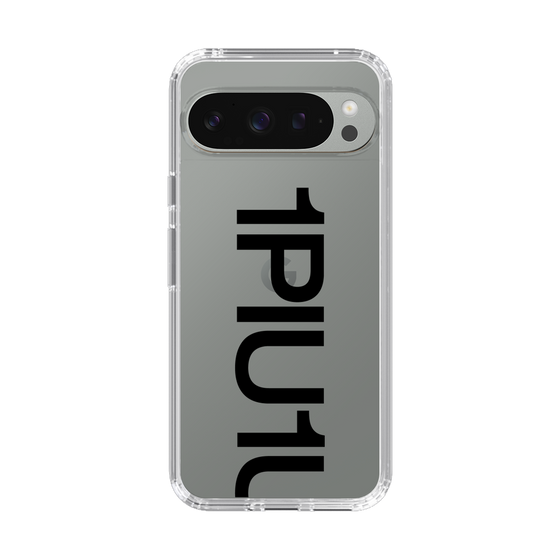 Slim Protection Case for Google Pixel 9 Pro［ 1PIU1UGUALE3 - Logo Bold - Black ］