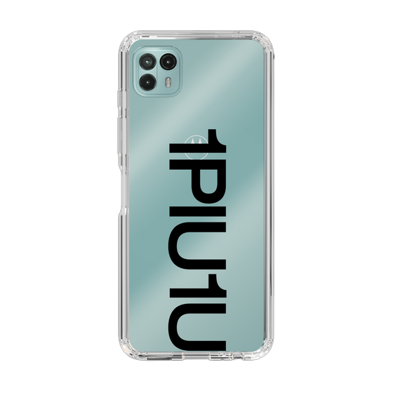 Slim Protection Case for Motorola moto g50 5G［ 1PIU1UGUALE3 - Logo Bold - Black ］