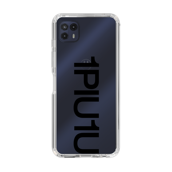Slim Protection Case for Motorola moto g50 5G［ 1PIU1UGUALE3 - Logo Bold - Black ］
