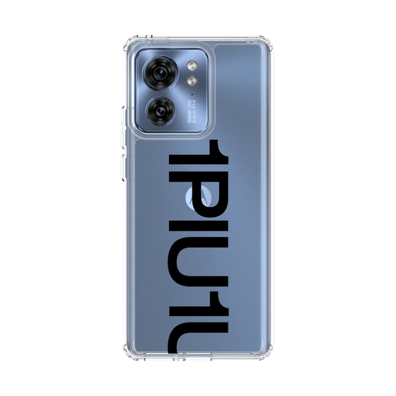 Slim Protection Case［ 1PIU1UGUALE3 - Logo Bold - Black ］