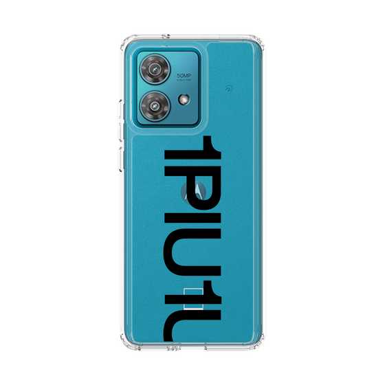 Slim Protection Case［ 1PIU1UGUALE3 - Logo Bold - Black ］