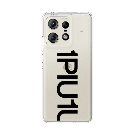 Slim Protection Case［ 1PIU1UGUALE3 - Logo Bold - Black ］