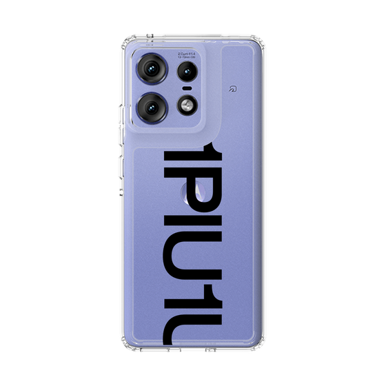 Slim Protection Case［ 1PIU1UGUALE3 - Logo Bold - Black ］