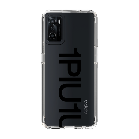 Slim Protection Case for OPPO A55s 5G［ 1PIU1UGUALE3 - Logo Bold - Black ］