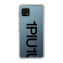 Slim Protection Case for SHARP AQUOS sense6［ 1PIU1UGUALE3 - Logo Bold - Black ］