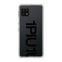 Slim Protection Case for SHARP AQUOS sense6［ 1PIU1UGUALE3 - Logo Bold - Black ］