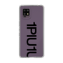 Slim Protection Case for SHARP AQUOS zero6［ 1PIU1UGUALE3 - Logo Bold - Black ］