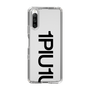Slim Protection Case for SONY Xperia 10 IV［ 1PIU1UGUALE3 - Logo Bold - Black ］